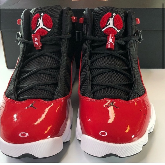 Men’s AirJordan 6 Rings men’s size 9.5?red sneakers - Picture 2 of 11